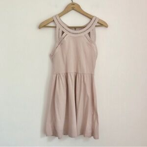 Blush Pink Mini Dress